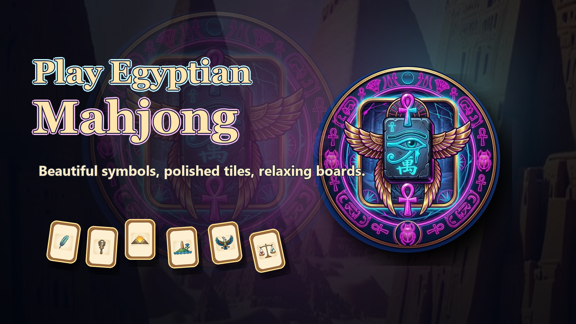Egyptian Mahjong icon artwork